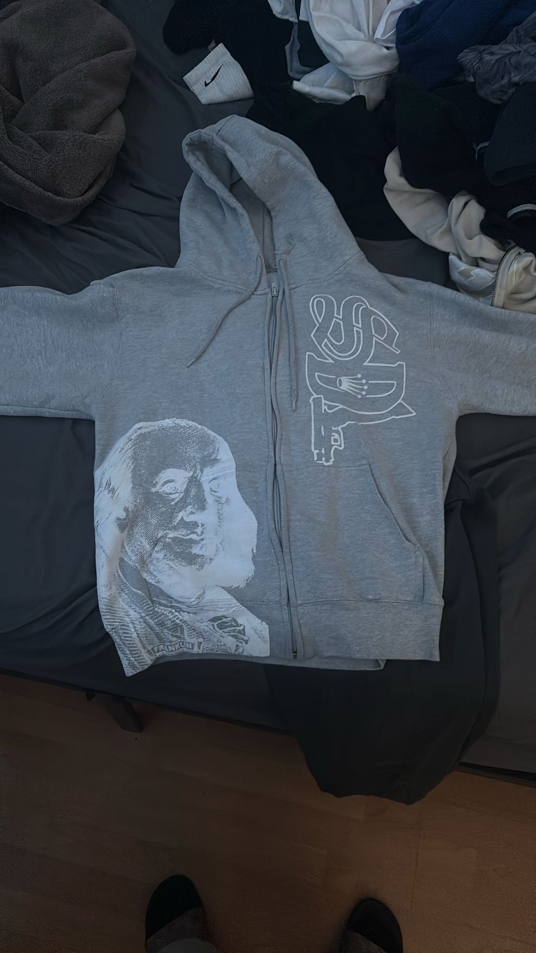 Grey Sdl Hoodie