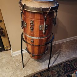 Vintage Conga With Stand 