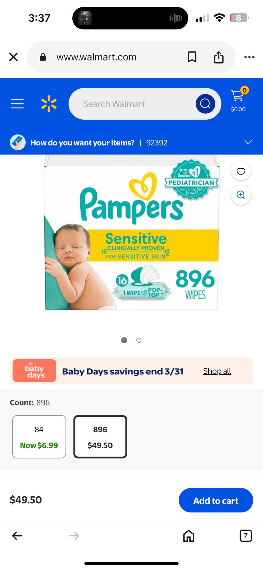 Baby Wipes (NEW)