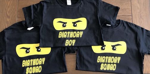 Birthday shirts