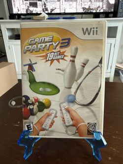 Game Party 3 Wii Complete With Manual Nintendo Wii