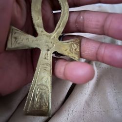 BRASS ANKH - MADE IN EGYPT 