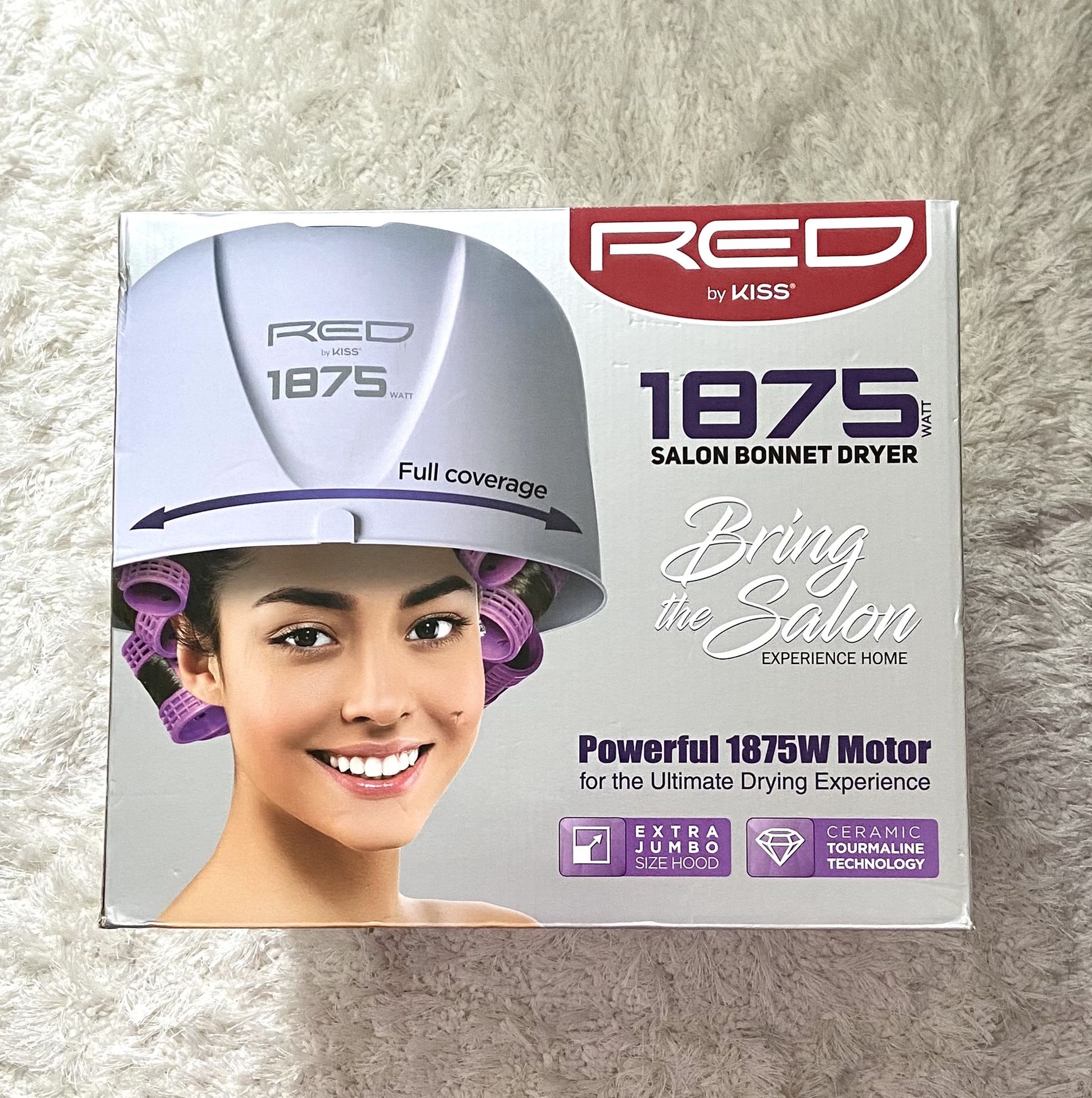 Kiss Salon Bonnet Ceramic Portable Hair Dryer