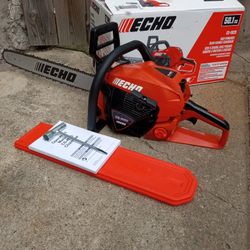 Like-New Echo CS-4920 20" Inch 50.1cc 2-Stroke Gas Rear Handle Chainsaw 