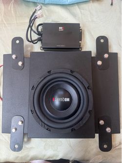 MB Quart Sub and Amp for Honda Talon