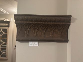 Architectural Metal Tin Mantle/Shelf