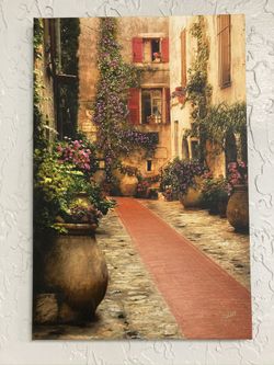 Original impressions by Galbo painting