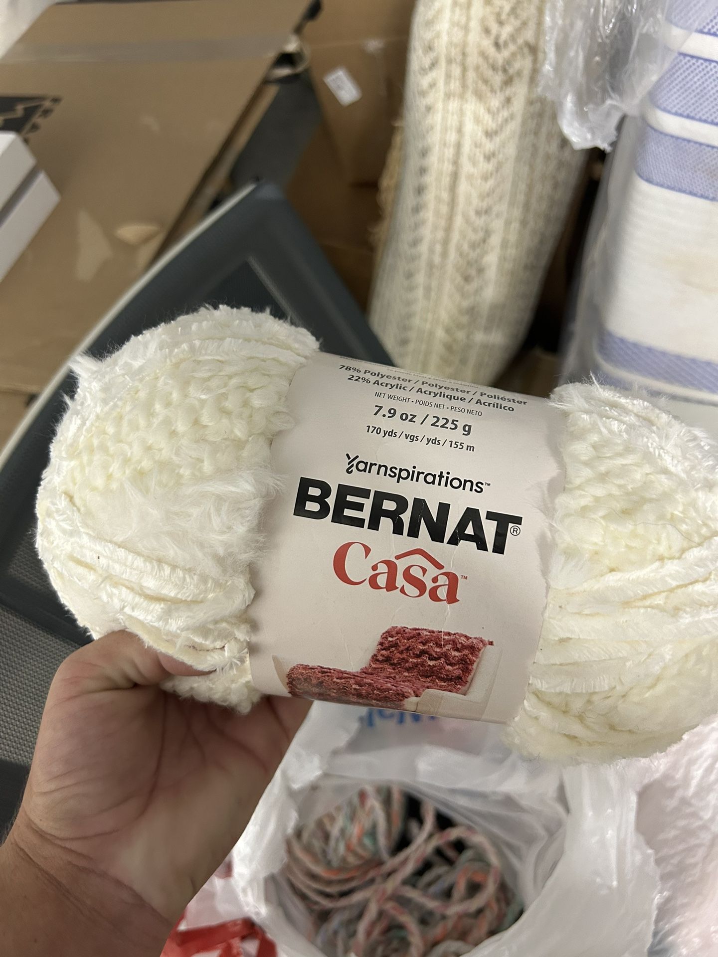Crocheting And Knitting Yarn