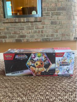 Pokemon Prismatic Evolutions 2-Pack Bundle