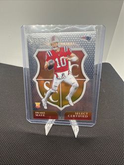 Drake May 2024 Panini Select - Select Certified Rookies #3 (RC)