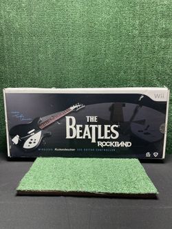 Nintendo Wii Rock Band Beatles Gretsch Guitar *New* Open Box 