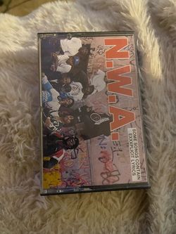 N.W.A and the posse original print cassette