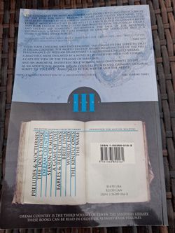 Sandman 3 comic book