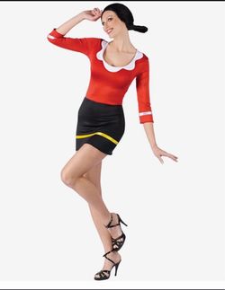 Fun World Sexy Olive Oyl Costume