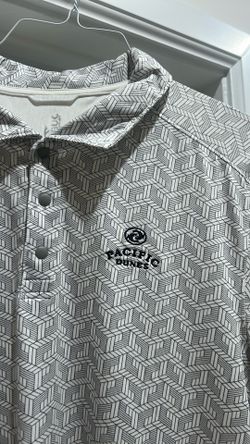 Men’s Pacific Dunes golf shirt size large