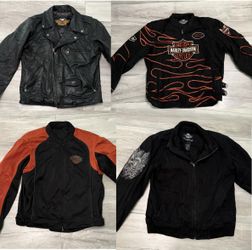 5 HARLEY DAVIDSON JACKETS FOR 150$
