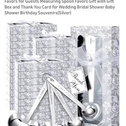 47 THAN YOU  gifts heart shaped  measuring spoons  47 CAJAS REGALO DICEN “GRACIAS” es un set de cucharas medidoras en forma de corazón en una caja de 