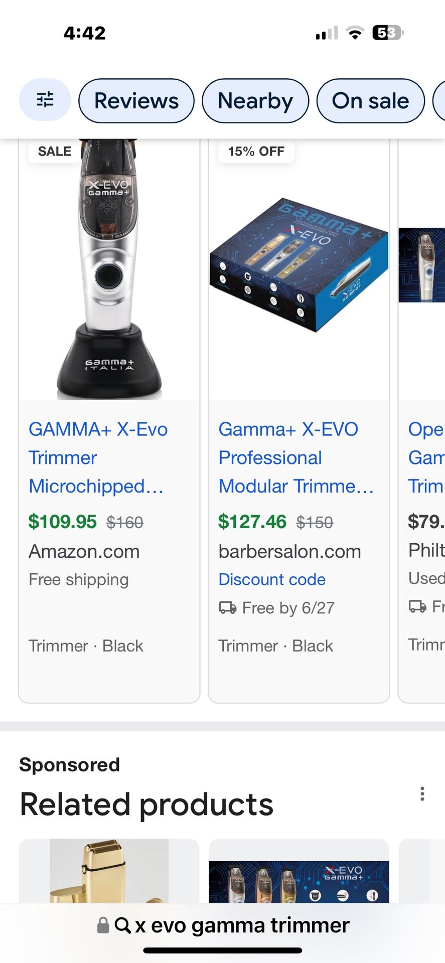 X-Evo Gamma Trimmer
