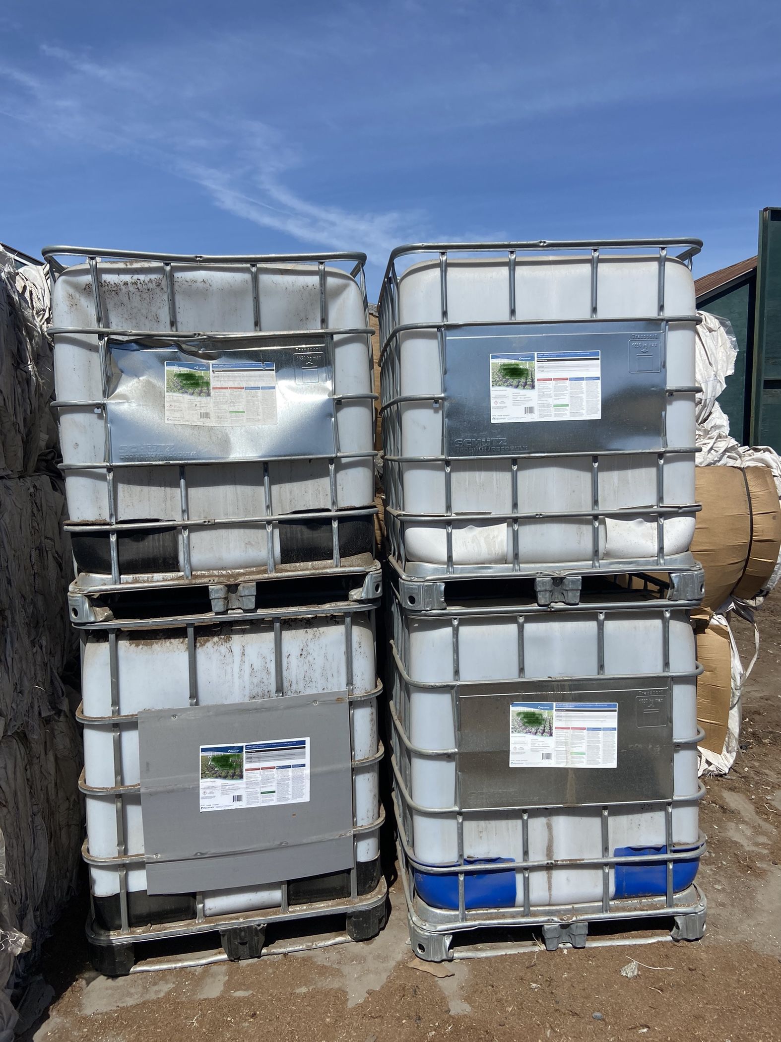IBC Totes 275 Gallon