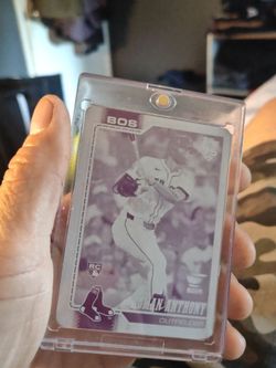 2026 Topps Roman Anthony printing plate rookie card 1/1 rare SSP