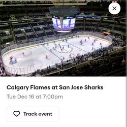Calgary Flames at San Jose Sharks 