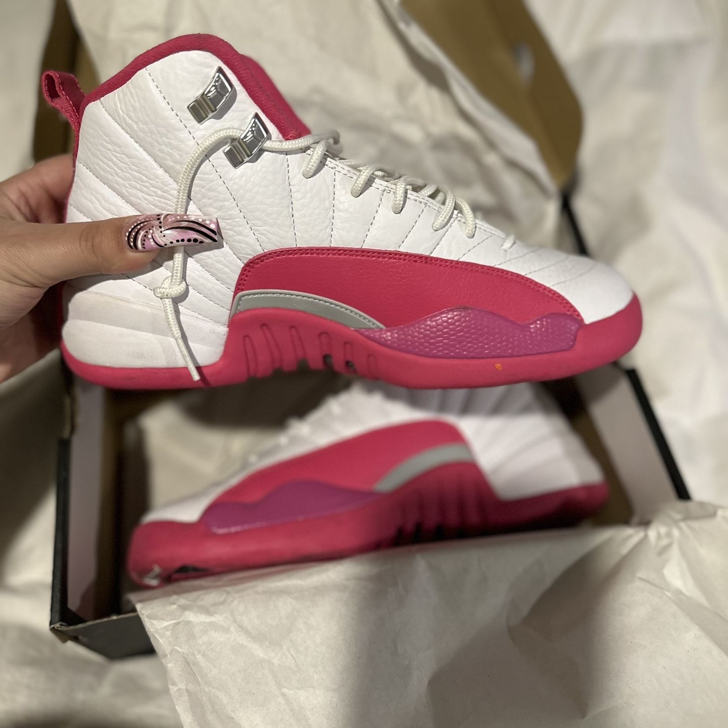 Jordan 12 clearance retro dynamic pink