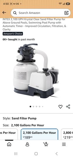 Brand new  Intex Sx2100 Pool pool filter