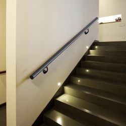 4feet Premium Wall-Mounted Support Handle for Basement Or Indoor Stairs and Outdoor Decks