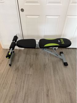 Adjustable workout bench