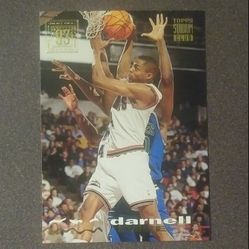 1993-94 Topps Stadium Club Darnell Mee Denver Nuggets #235 Rookie RC Basketball Card Vintage Collectible Pro NBA