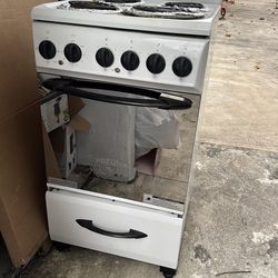 20” electric range