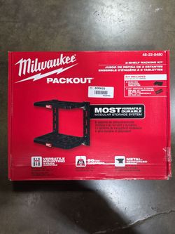 Milwaukee 2-Shelf Racking Kit Packout