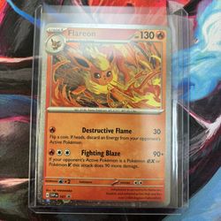 Flareon - (Cosmos Holo) Promo SV: Scarlet & Violet Promo #167