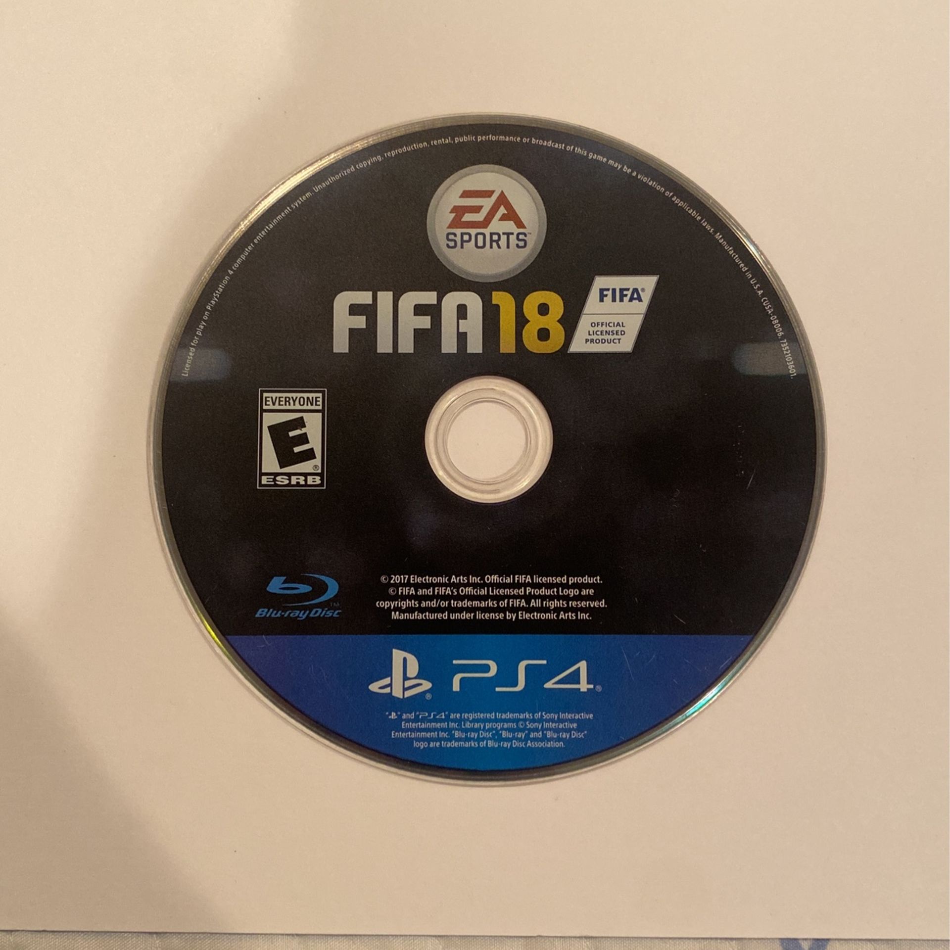 Fifa 18 For The Ps4