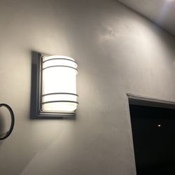 Outdoor wall sconces 1 Pair