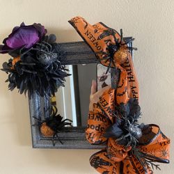 Hand Crafted Halloween Mirrors
