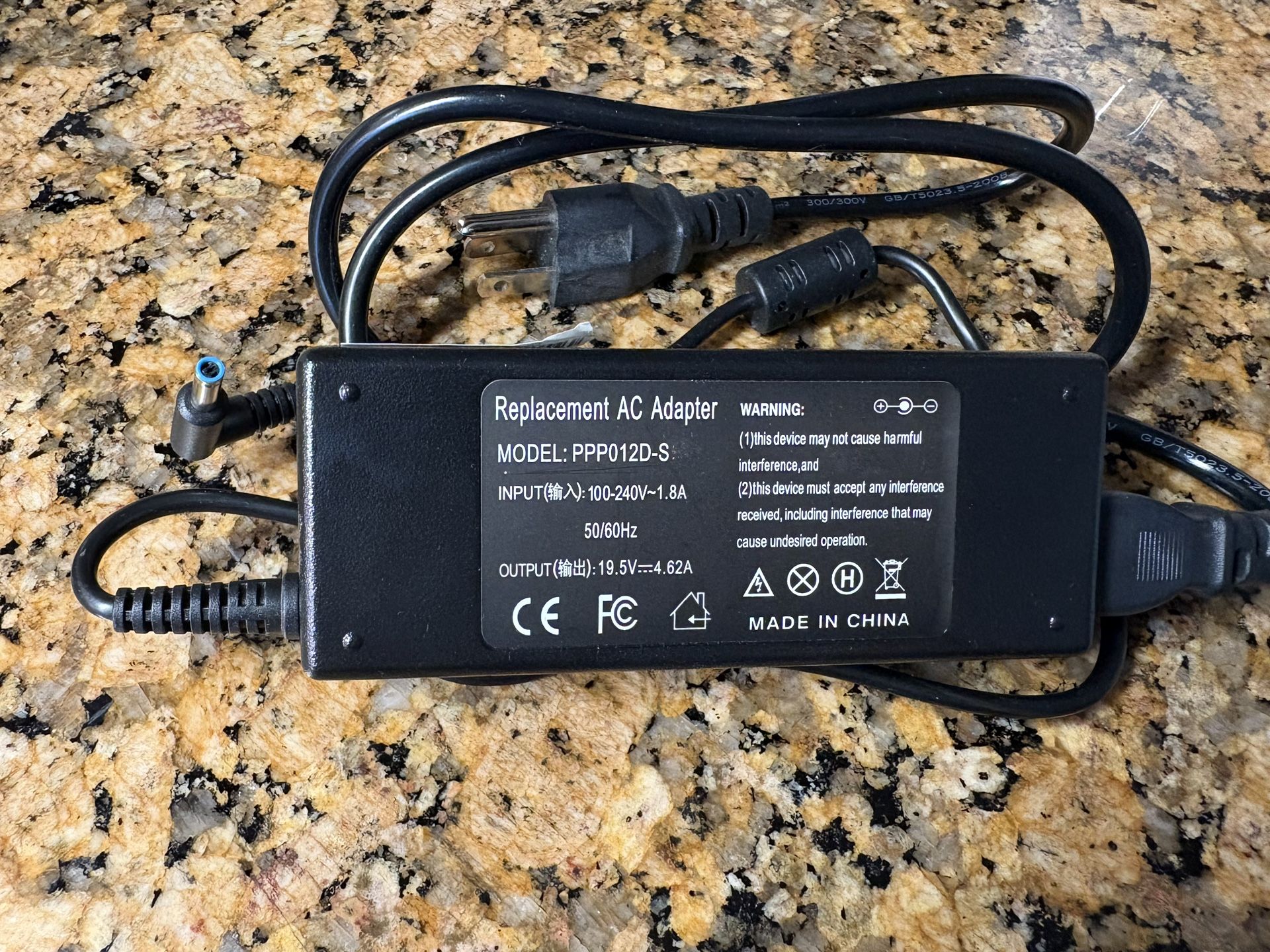 Relacement AC Adapter PPP012D-S, Output 19.5V