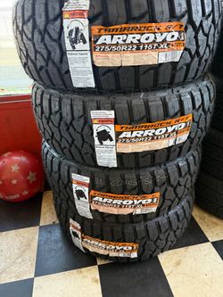πβοΈβοΈ275/50/R22 nuevas lasb4 llantas arroyo Rt por $730