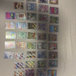Lot Of  45 Near Mint Pokémon Cards . Will Take Offers Message Me 