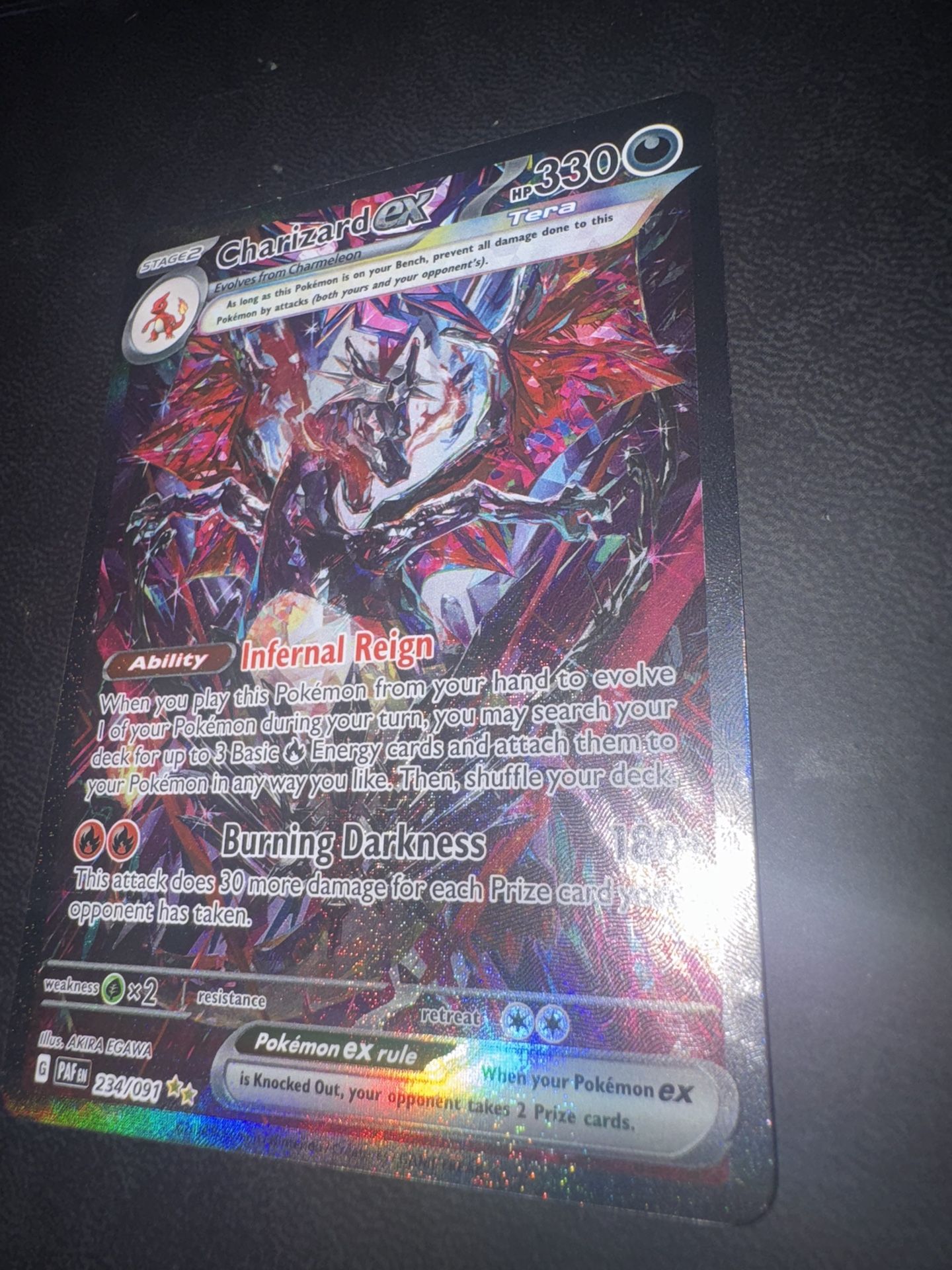 Charizard EX 234 Paldean Fates