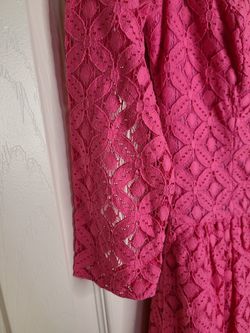 Lilly Pulitzer Pink Lace Lori Dress (0) Thumbnail
