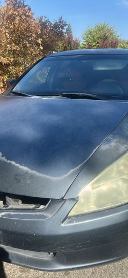 Dark Blue Sedan Car