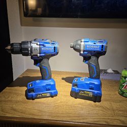 Kobalt Drill And Impact Driver Combo