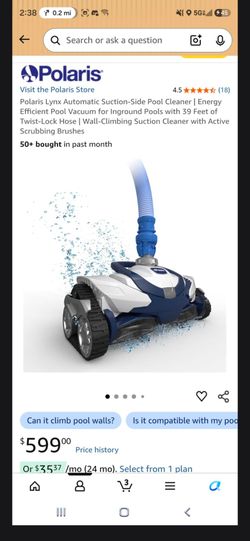 pool vacuum New!