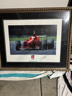 Signed and expensively framed lithographs