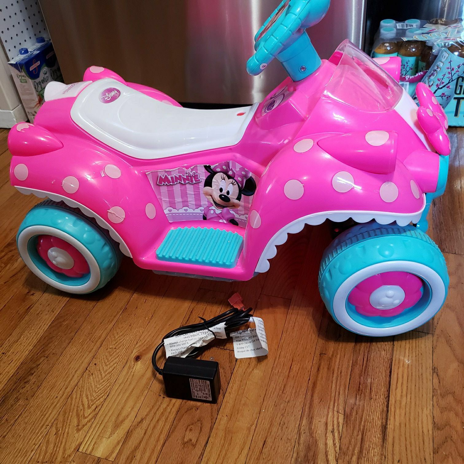 Kid Trax Toddler Disney Minnie Mouse Electric Quad Ride. for Sale