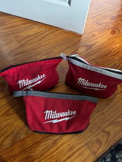 Milwaukee Tool Zipper Bags Set of 3