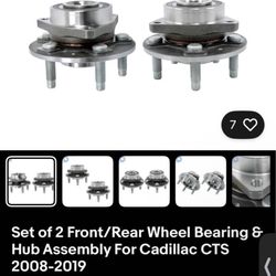 2014 Cadillac CTS hubs