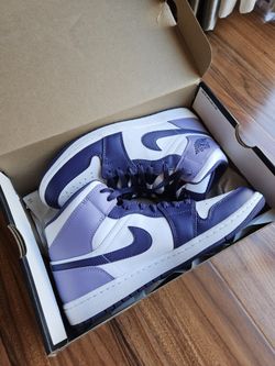Brand New Purple Air Jordan Shoes Size 10.5