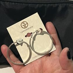 GIANI BERNINI Hoops 925 Silver 